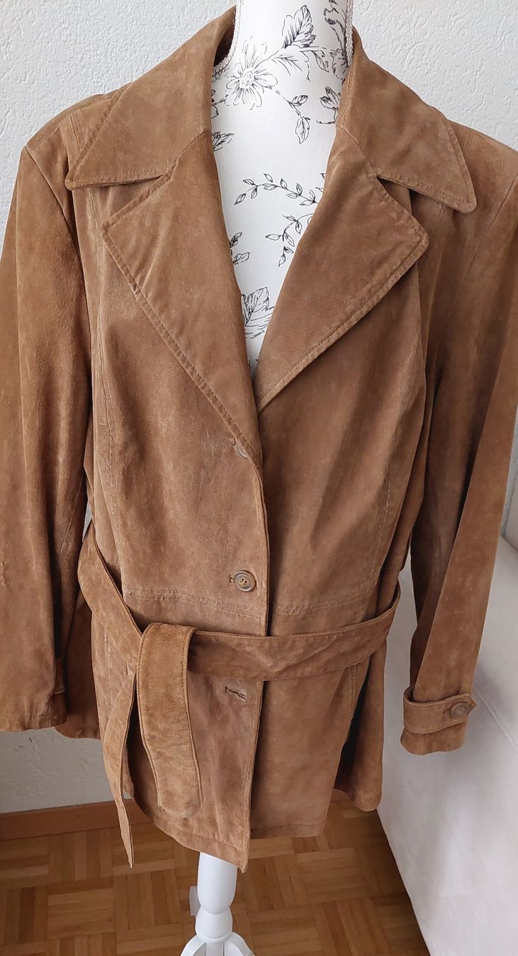 Ulla Popken Giacche: Ulla Popken Wildleder Jacke, Grösse 50! – Usato da Zürich venduto da lehmi1 2