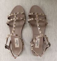 Valentino Garavani Rockstud Rubber Sandals *used- Gr 37