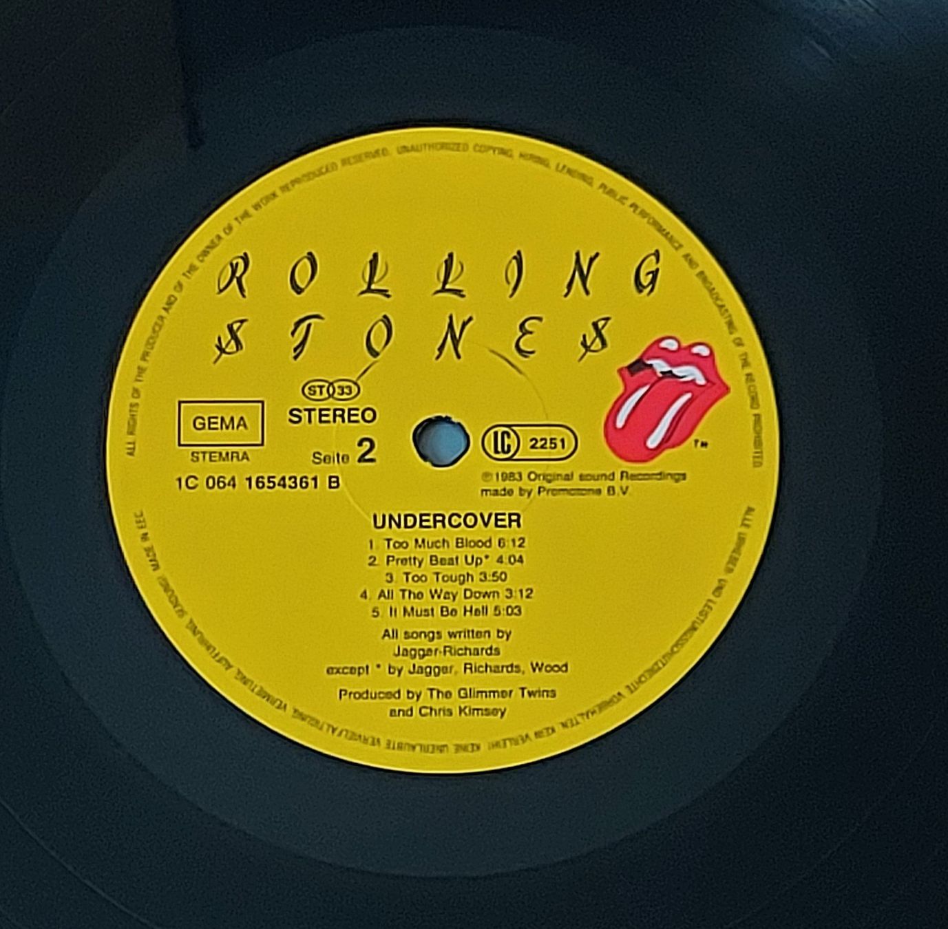 Schallplatten: LP - ROLLING STONES - UNDER COVER – Gebraucht aus Steckborn von Quo7 2
