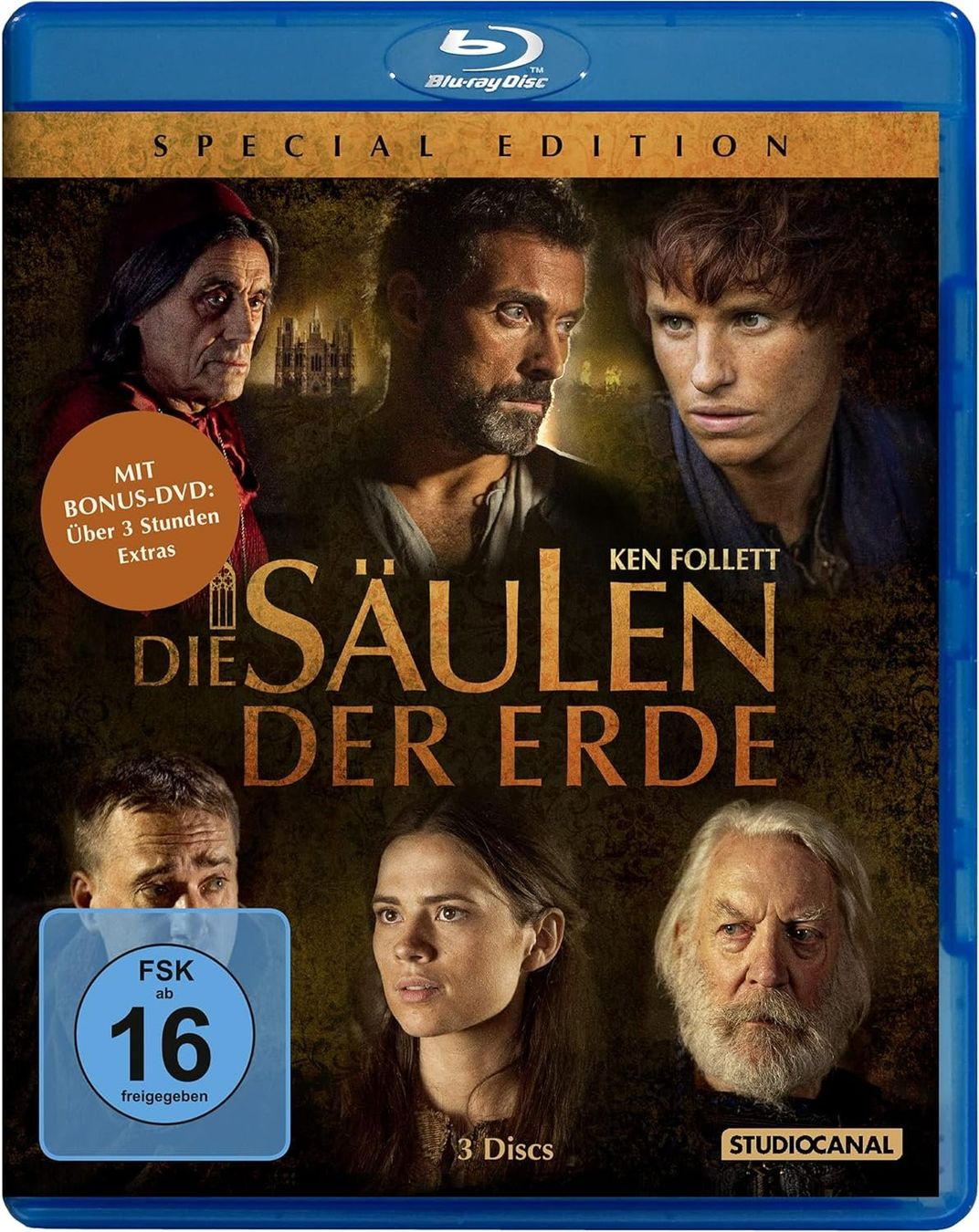 Tutti i DVDs: Die Säulen der Erde - Special Edition [Blu-ray] – Nuovo e nell'imballaggio originale da Eschen venduto da 33shaggy33
