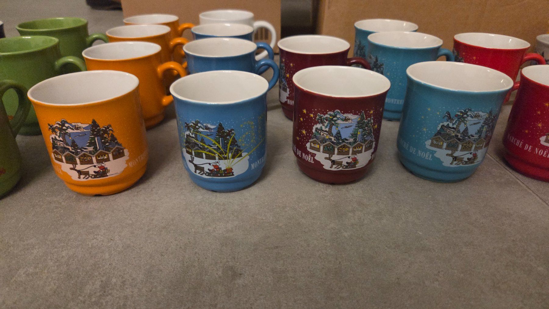 Tazze: Tasse Montreux Noël – Nuovo (secondo la descrizione) da Corseaux venduto da 4CAHUETE
