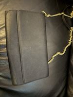 H&M Schwarze elegante Tasche mit Gold Details