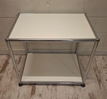 USM Haller Beistelltisch weiss 37x50x44