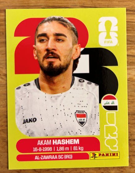 Panini Cartes à collectionner: Fifa WM 2026 Panini IRQ 5 – Neuf (Voir description) à Romanshorn par Philpress