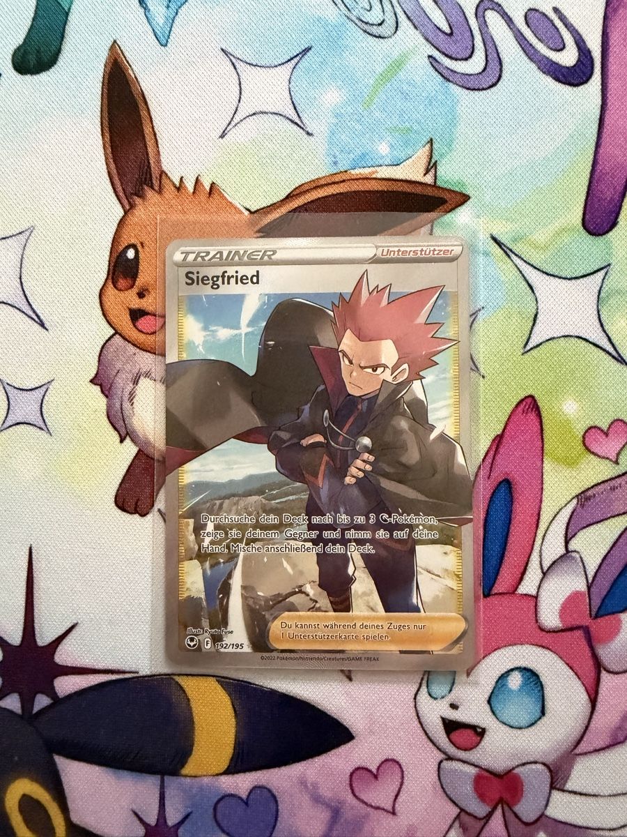 Pokémon Sammelbilder & Trading cards: Pokemon Siegfried 192/195  – Gebraucht aus Grindelwald von TSG-G-Town