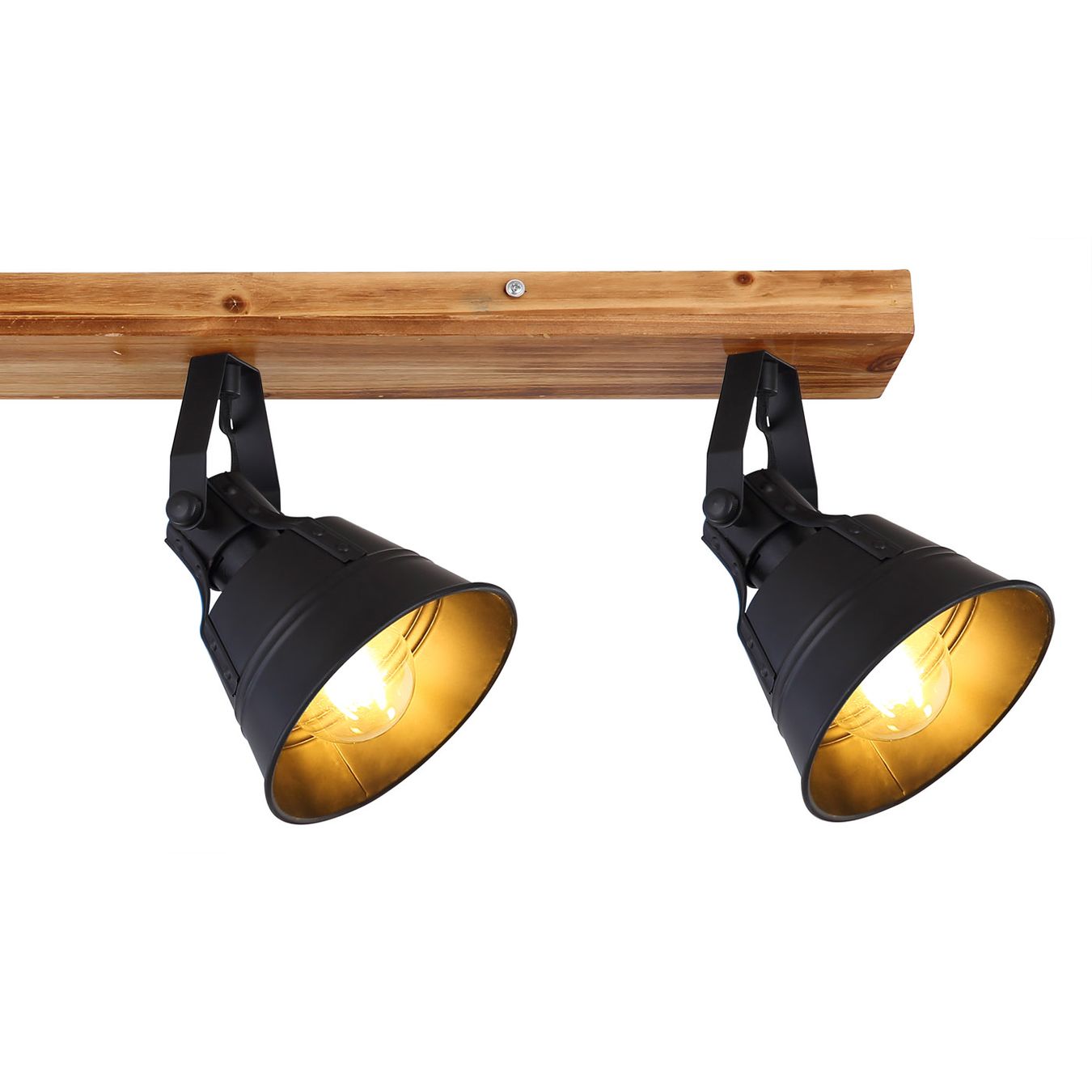 Lampade: 4er Strahler, Holz, 82 cm x 14 cm – Nuovo (secondo la descrizione) da Kreuzlingen venduto da Smart-Light 5