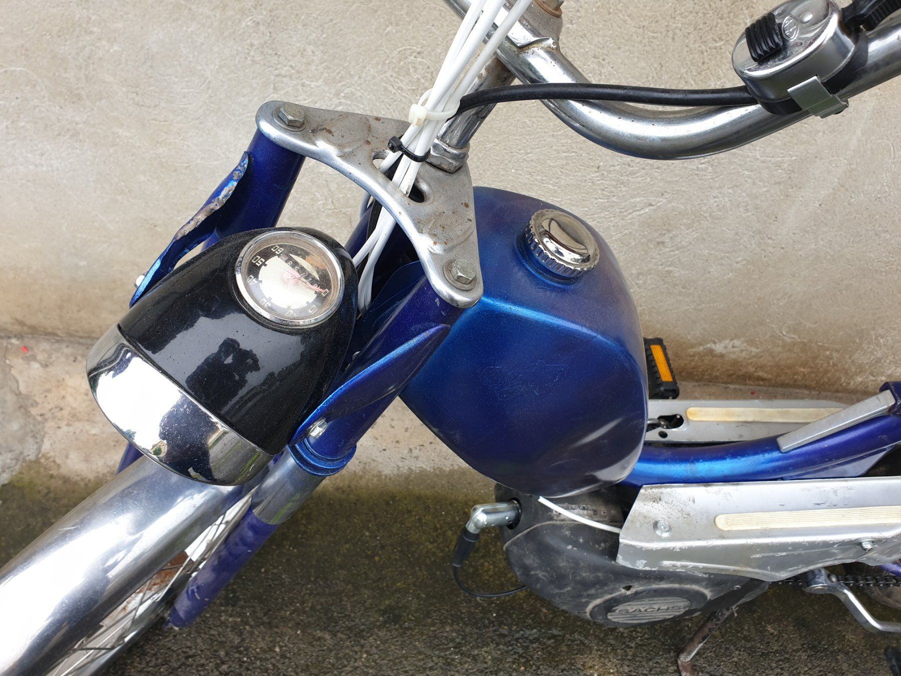Sachs Ciclomotori: Sachs Rixe RS 503 Mofa mit Handschaltung – Difettoso da Einsiedeln venduto da MGXX 3