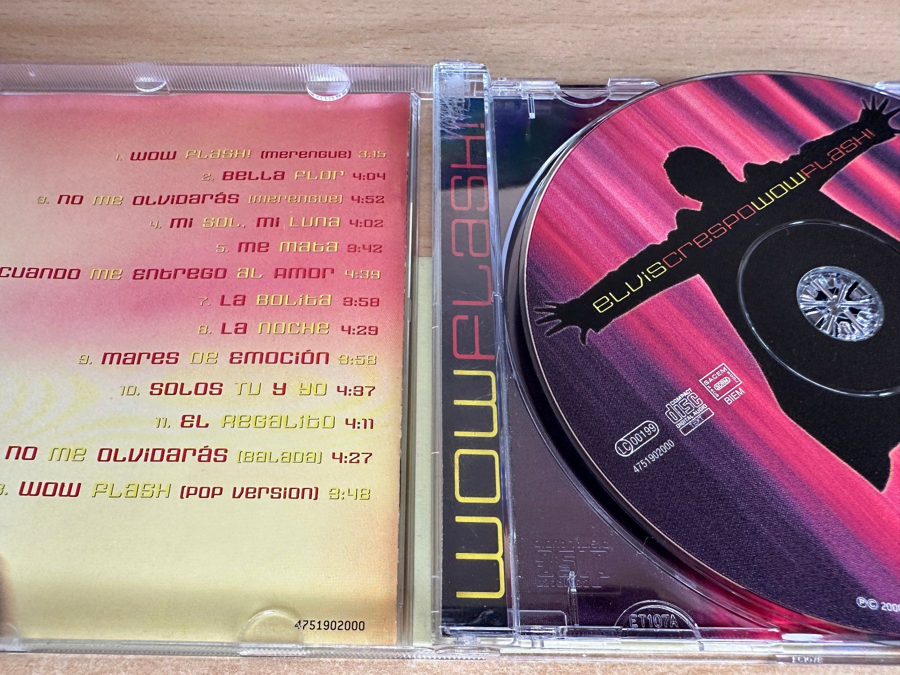 CDs: J0 Elvis Crespo – Wow Flash! – Gebraucht aus Rikon im Tösstal von Alpenmutz 2