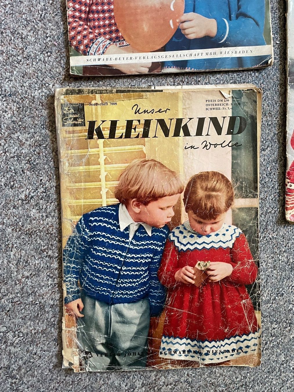 Riviste & Magazine: 3 Hefte Unser Kleinkind / Schulkind in wolle – Usato da Buchs SG venduto da Billikatze5 2