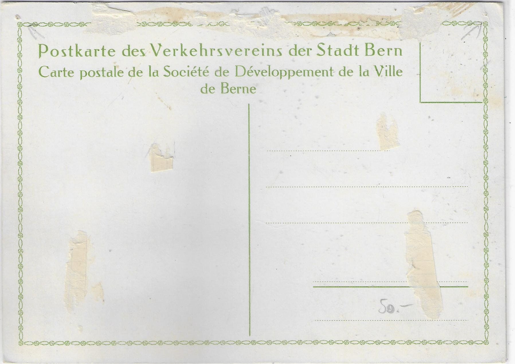 Cartoline postali: Bern Flugplatz - Berne Aerodrome – Usato da Ettingen venduto da Kartenplanet 1