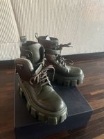 Prada Boots khaki, Gr. 36.5