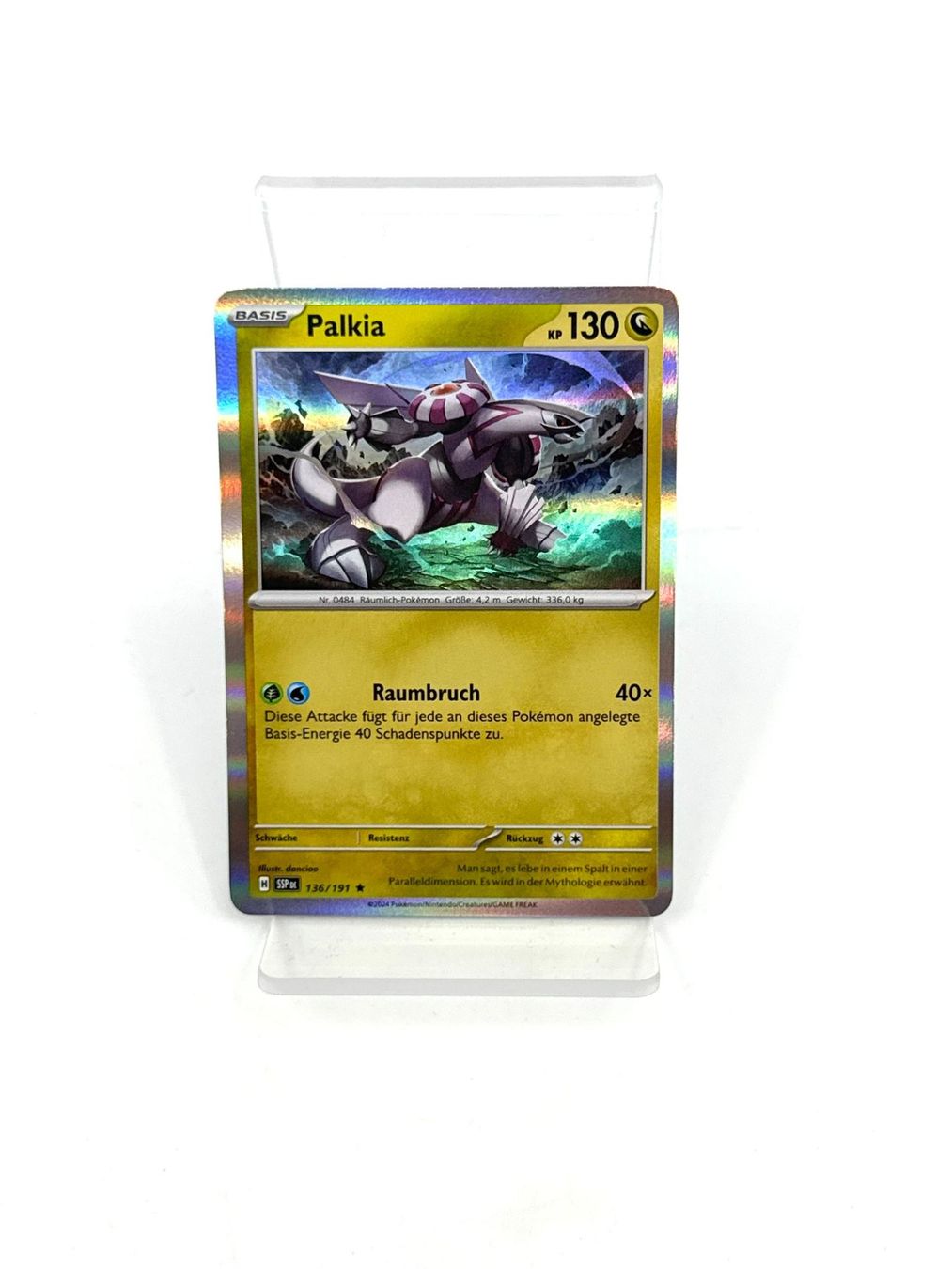 Pokémon Sammelbilder & Trading cards: Pokemon Palkia 136/191 – Gebraucht aus Herisau von Pokemon2026