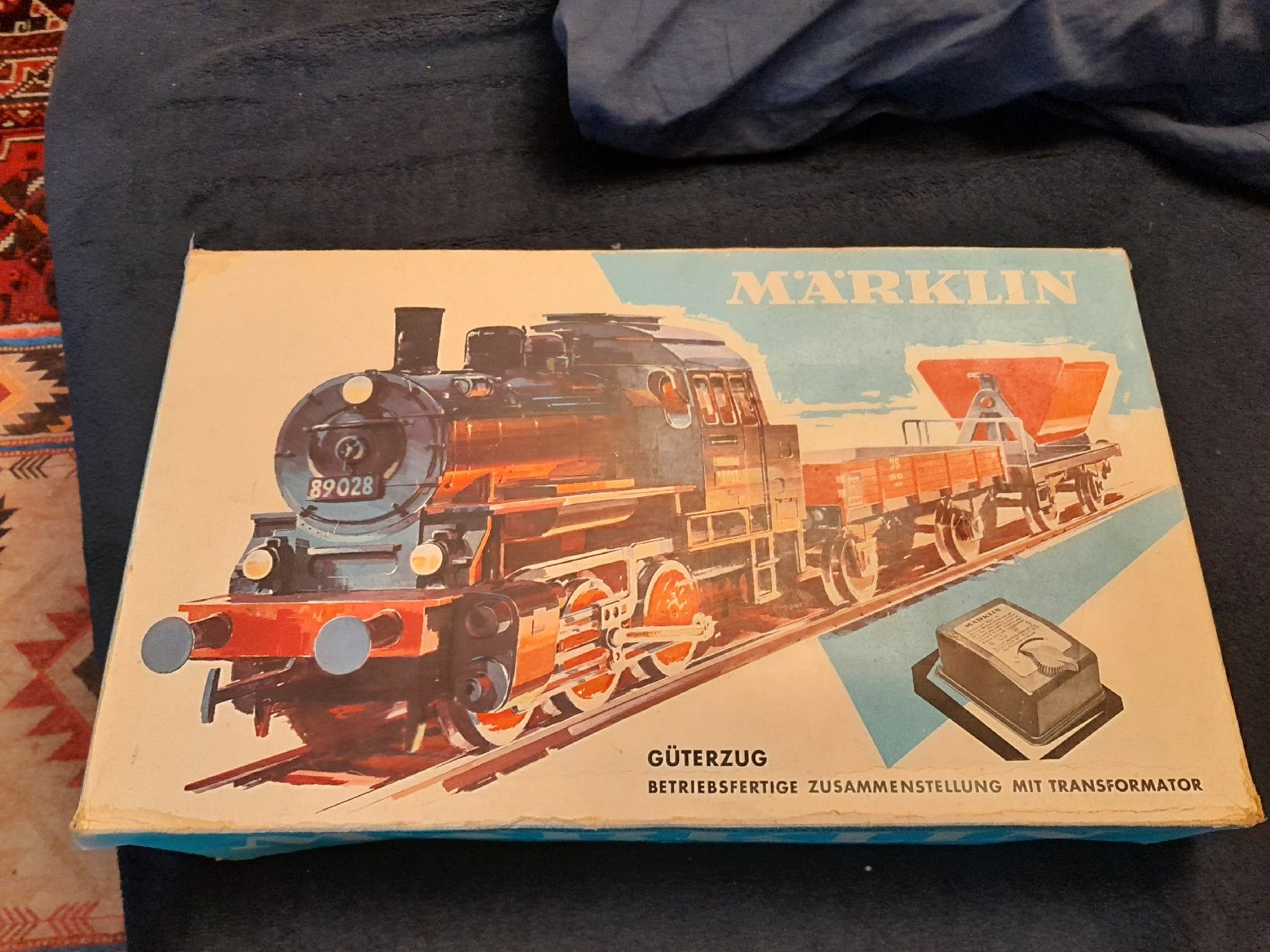 Märklin Modellini di ferrovie: Vintagg Maerklin Guterzug mit Transformator  – Usato da oekingen venduto da beauty1964