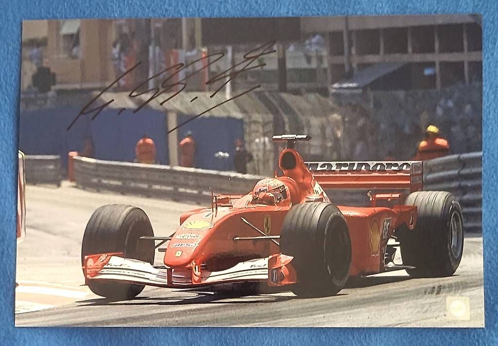 Autografi: Michael Schumacher autogramm – Nuovo e nell'imballaggio originale da Zürich venduto da mag_y68h