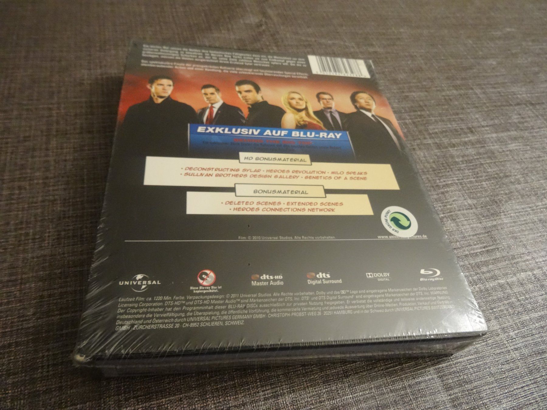 Tutti i DVDs: Heroes Staffel 4 Blu-ray NEU & OVP – Nuovo e nell'imballaggio originale da Olten venduto da Disc-Verkauf 1