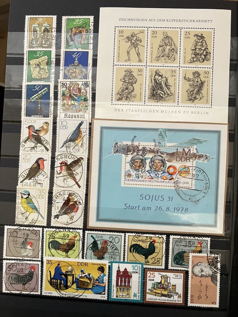 Tutti i francobolli: Deutschland DDR gest/postfr 6s 1977-80 – Usato da Cham venduto da Diablo1232 3