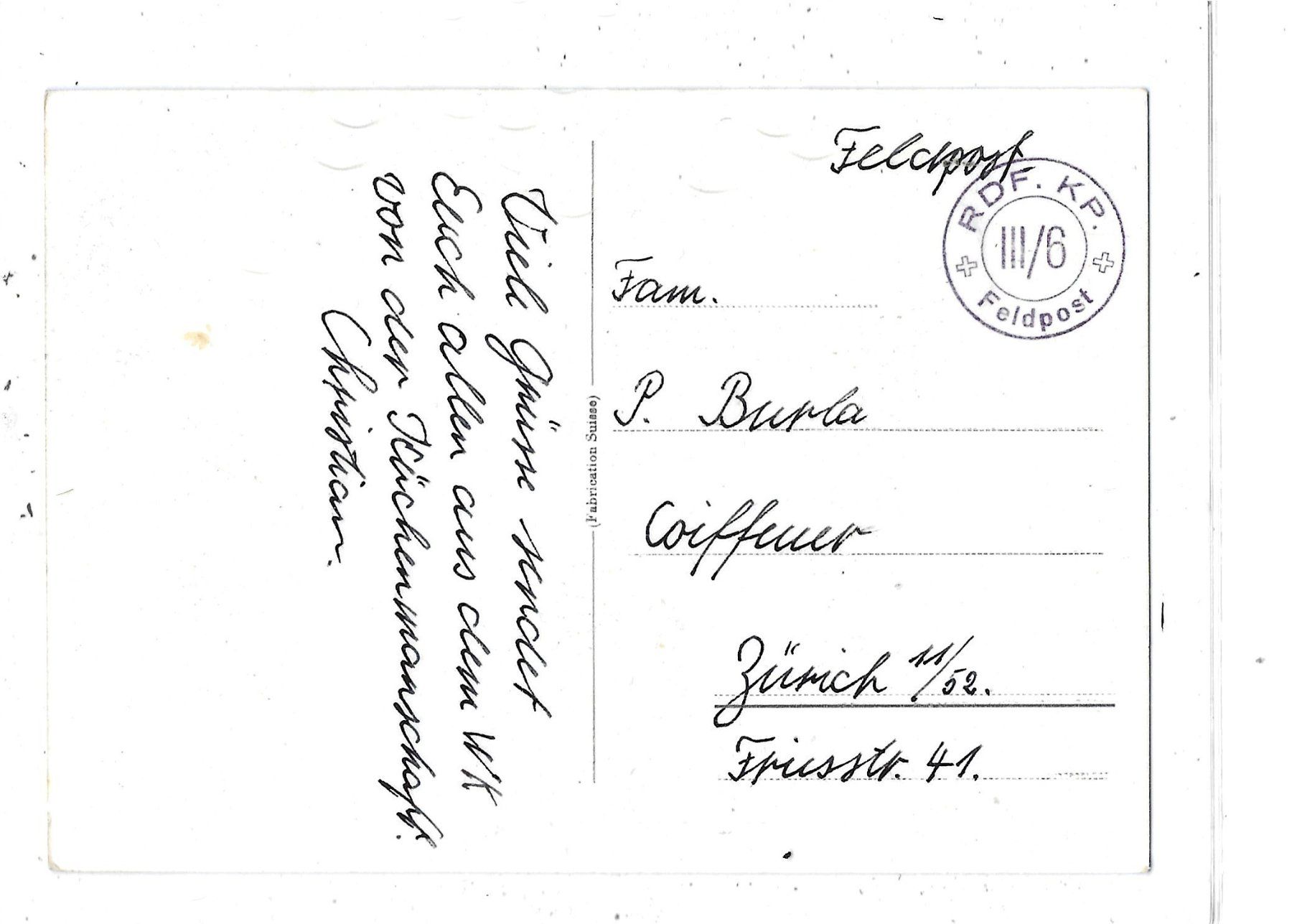 Cartoline postali: SG Niederbüren – Usato da Schocherswil venduto da Wilare 1