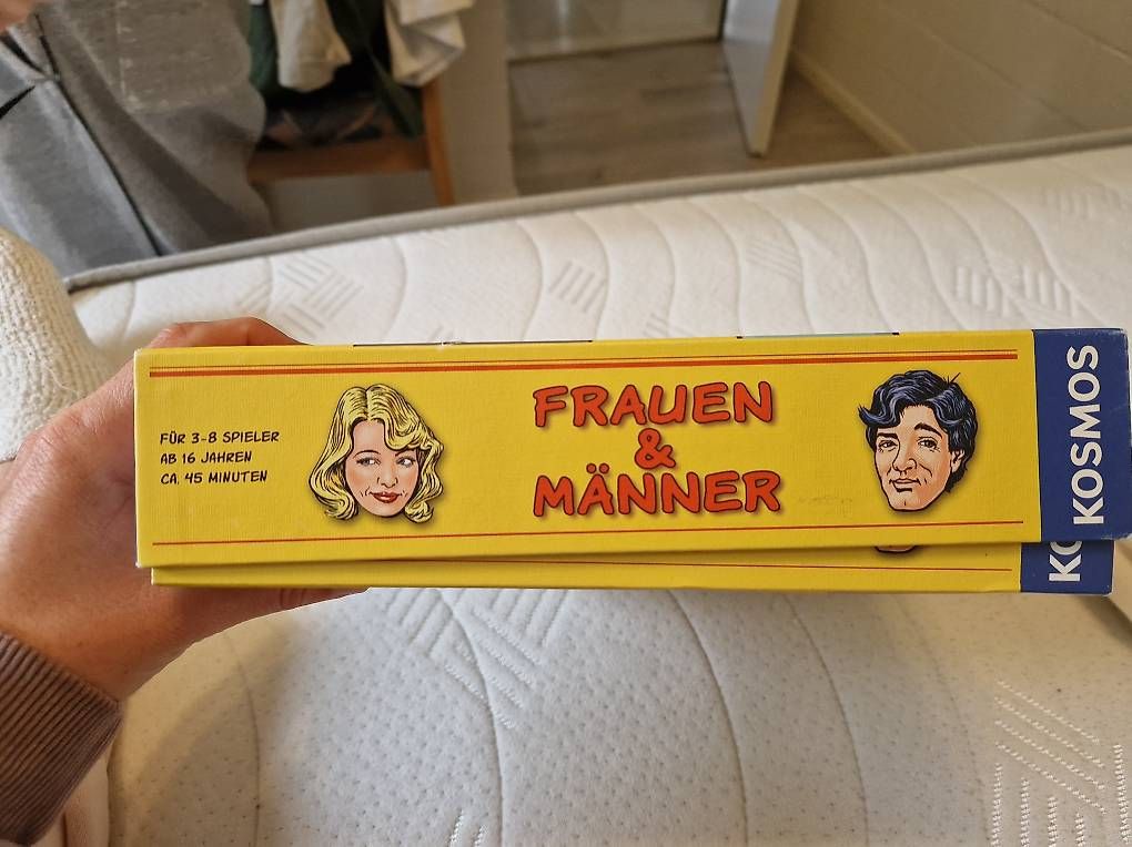 Spiele: Brettspiel Frauen & Männer – Gebraucht aus Winterthur von aal_s5hf 2