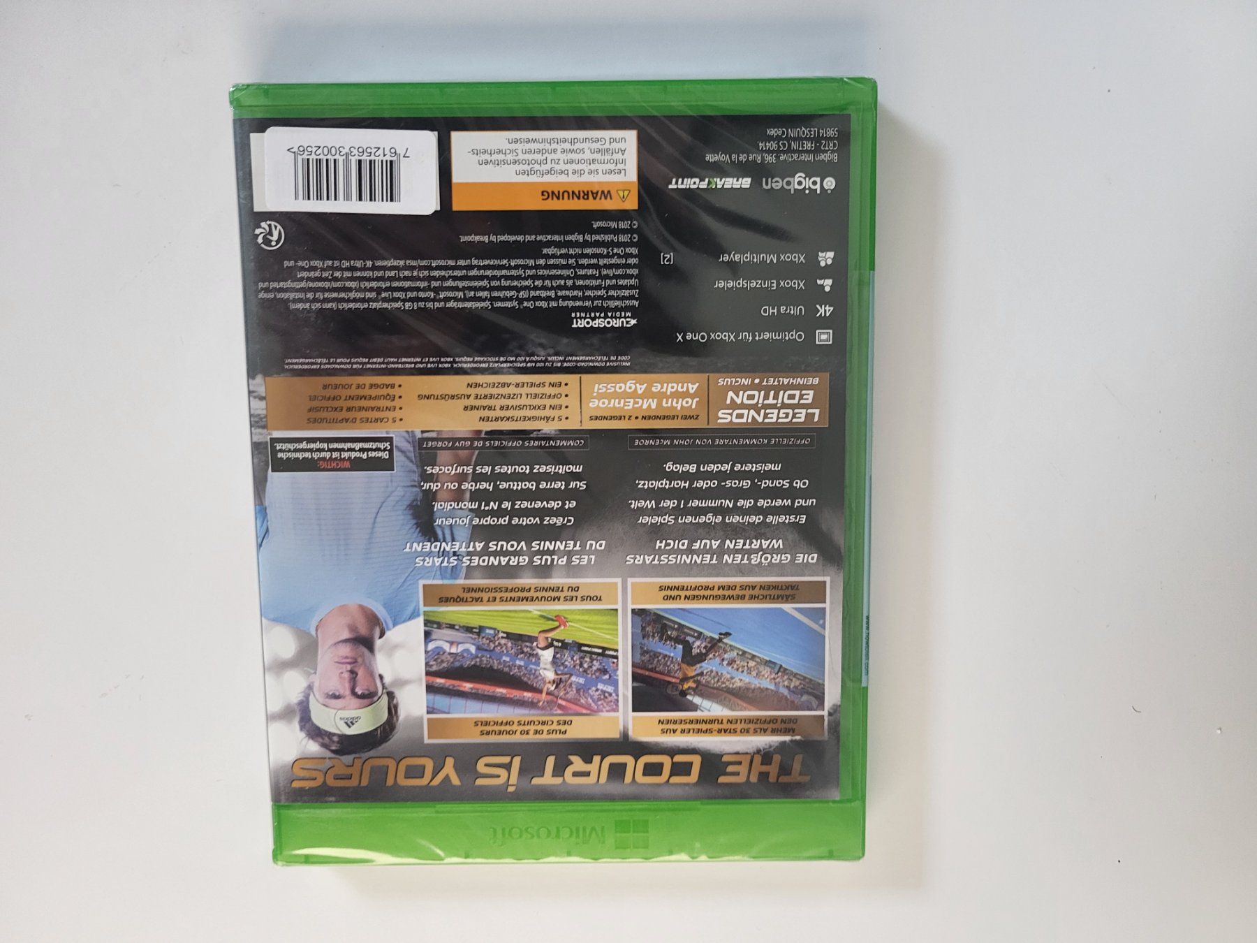 Microsoft Giochi: Tennis World Tour  NEU – Nuovo e nell'imballaggio originale da Schwanden GL venduto da tumen 1
