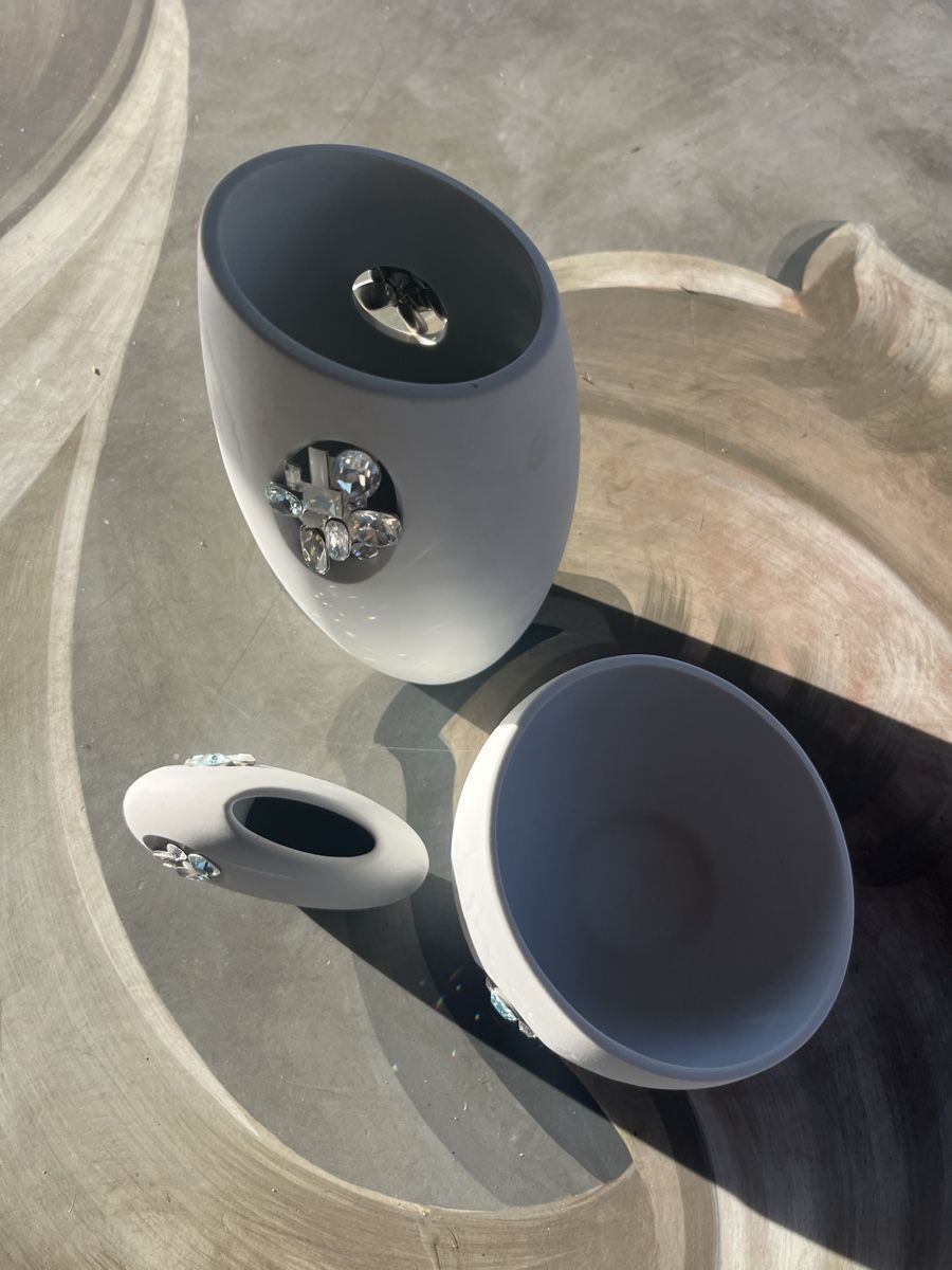 Swarovski Vasi & Recipienti: Trio Swarovski MILIK Vasen selten – Nuovo (secondo la descrizione) da Saanen venduto da SoniaMichaela 3