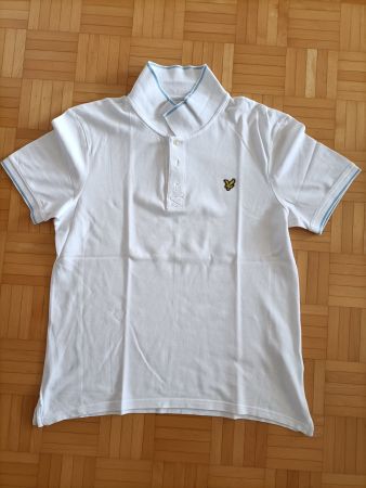 Lyle & Scott Poloshirt XL, weiss
