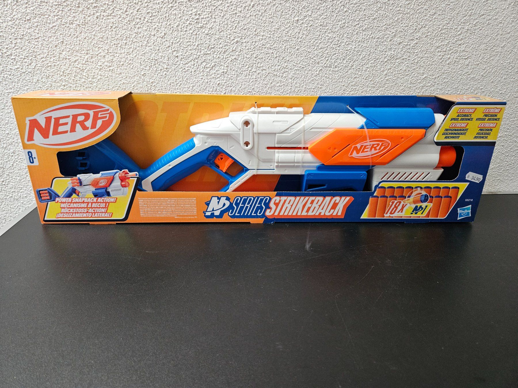 Giocattoli: Neu - Hasbro - Nerf N Series Strikeback – Nuovo e nell'imballaggio originale da Dagmersellen venduto da Jarsetz_Restposten
