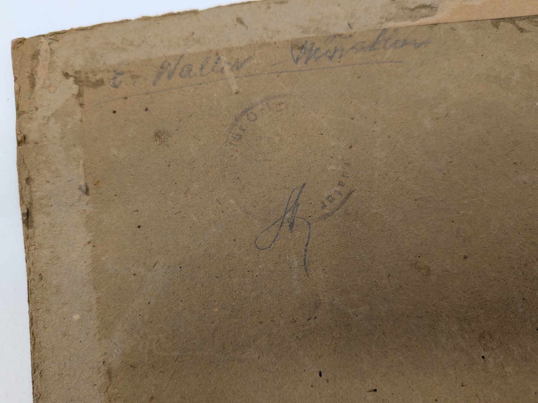 Gemälde: Gemälde Portrait signiert E. Waller – Gebraucht aus Emmen von magelan 5