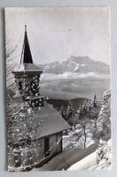 Leysin, L' église catholique et les Dents du Midi