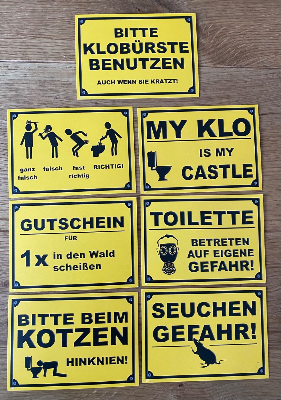 Cartoline postali: Verschiedene Postkarten mit coolen Sprüchen – Nuovo e nell'imballaggio originale da Zäziwil venduto da Emlea 4