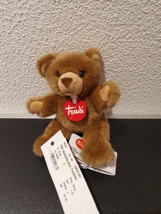 Trudi Plüsch-Eule 10 Cm – Mit Trudiland App, Süßer Plüsch Zum Kuscheln Und Spielen