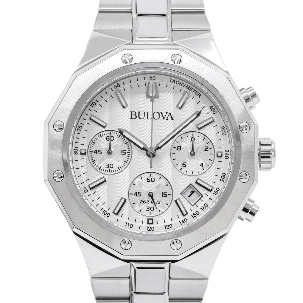 Bulova Orologi: Bulova Men's 96B408 Octagon Precisionist Quartz – Nuovo e nell'imballaggio originale da Schindellegi venduto da harveystore 1