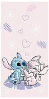 Disney Lilo und Stitch Strandtuch Handtuch Badetuch Herzen