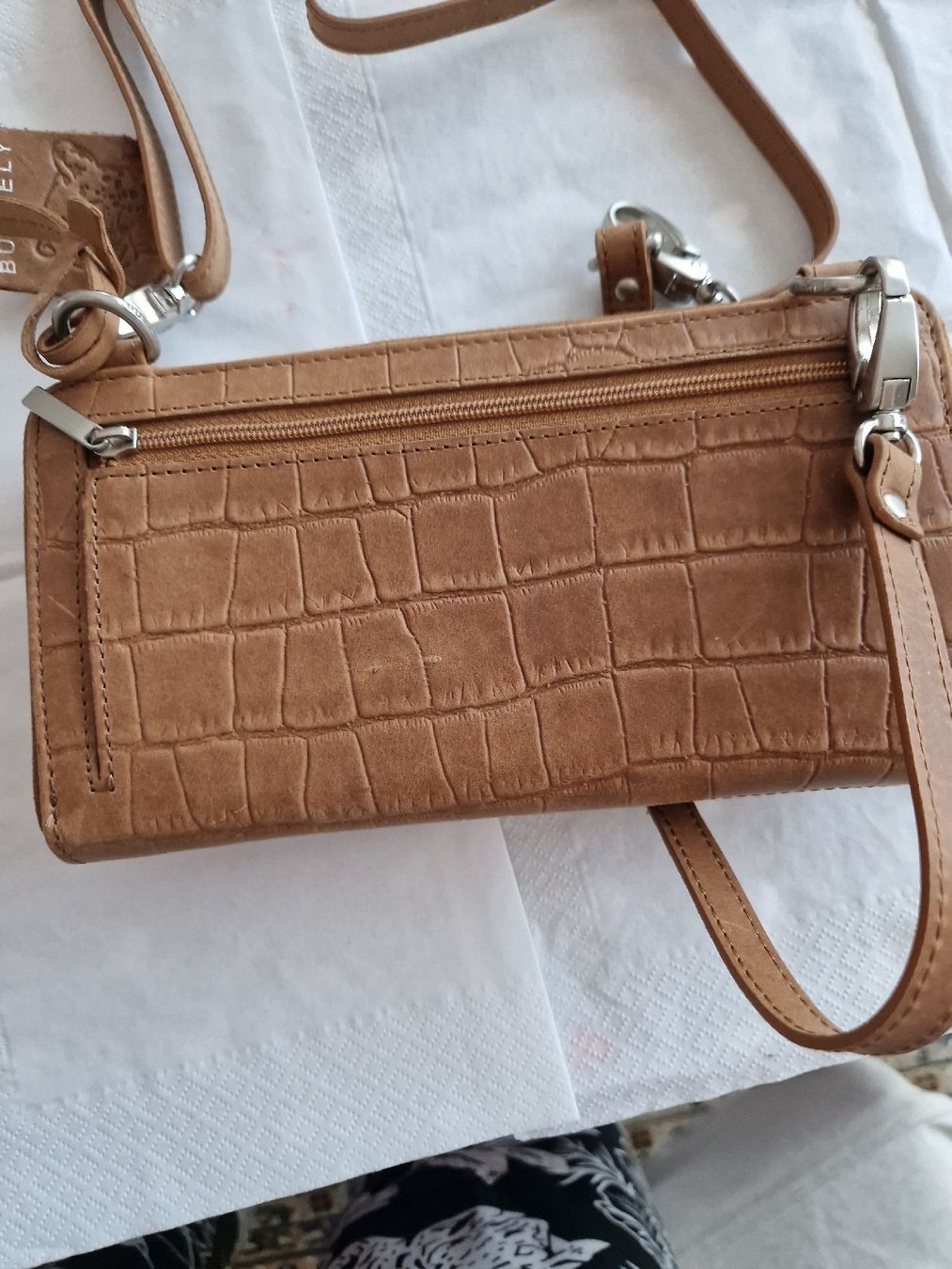 Borse da donna: Umhängetasche cognac Leder neu – Nuovo (secondo la descrizione) da Gelterkinden venduto da amalfi46 1