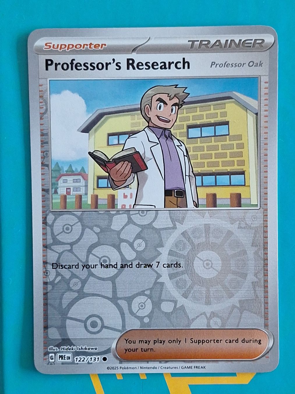 Pokémon Carte collezionabili: Professor's Reverse Holo - Pokemon Prismatic Evolution #1.6 – Usato da Altstätten SG venduto da GGsGameshop