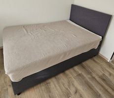Boxspringbett mit Kopfteil, 140x200cm, guter Zustand