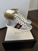 Gucci Kinder Schuhe Silber Grösse 31 Top Zustand!