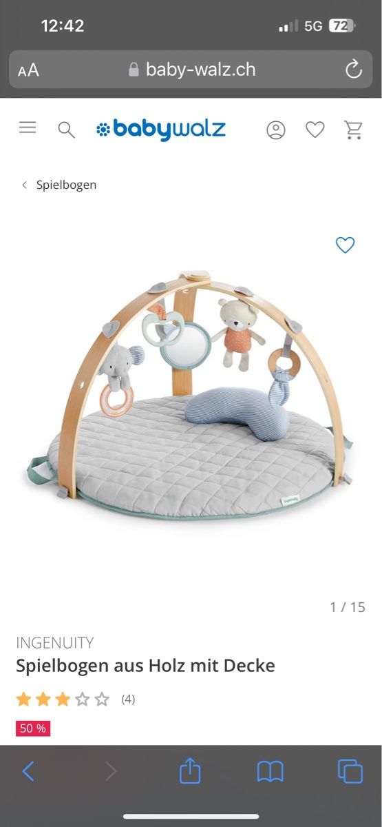 Spielmatte: Baby Play mat  – Gebraucht aus Zürich von geo_vls6 1