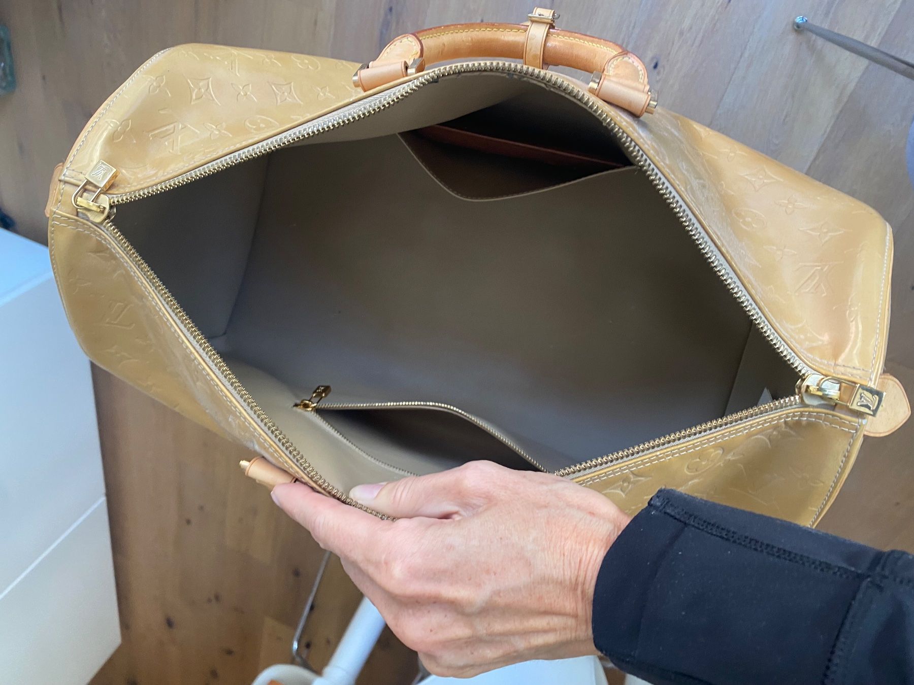 Louis Vuitton Taschen für Damen: Vintage Louis Vuitton bag Beige – Gebraucht aus Luzern von pennygirl 2