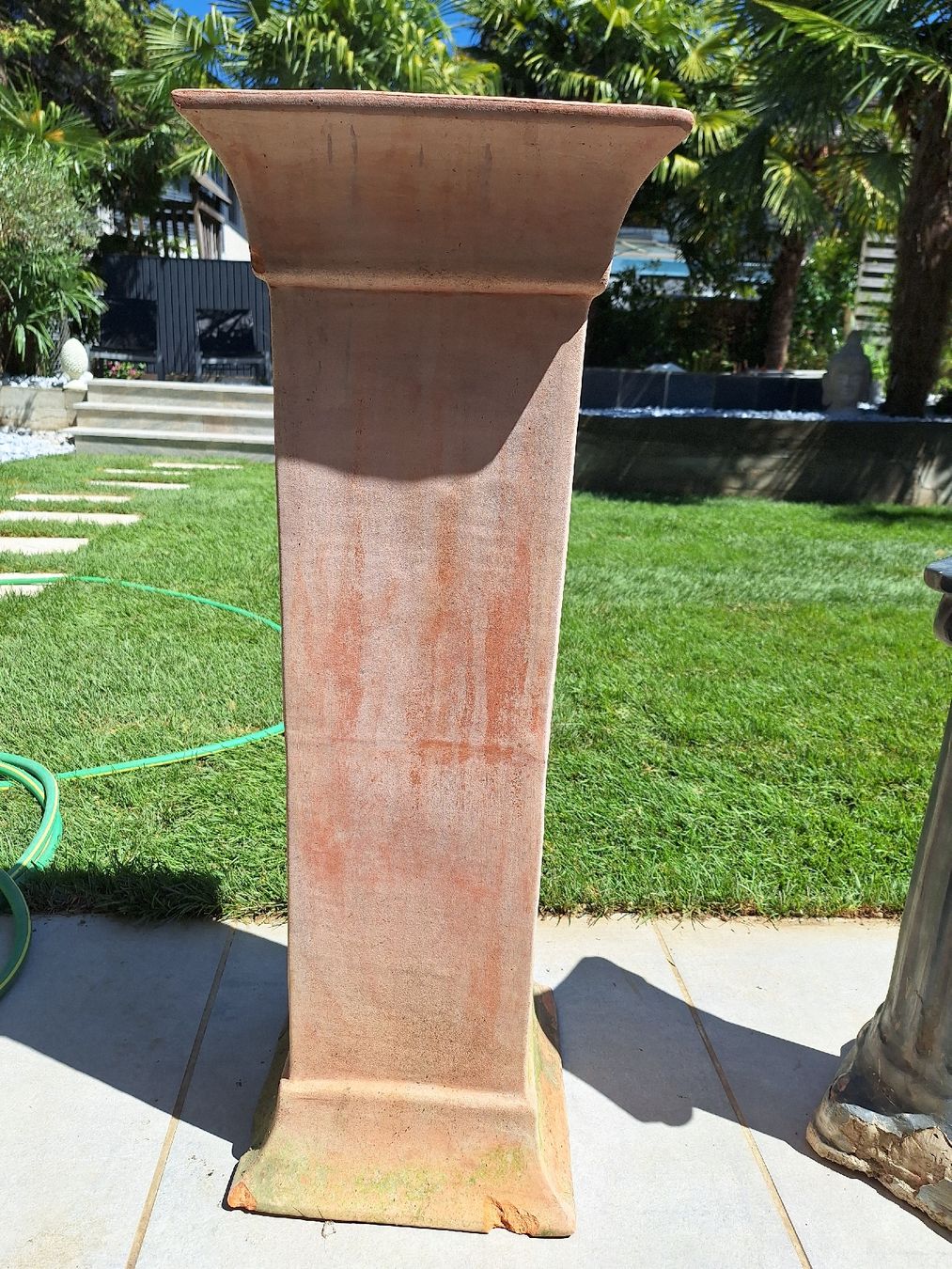 Altro in Decorazioni & Accessori: Terrakotta Säule Pflanzenständer Garten Deko gebraucht – Usato da Ettingen venduto da Platzhirsch63