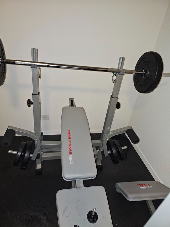 Trainhard Power Rack - Stazione Multifunzione Per Squat E Panca - Gabbia Hantler Con Portata 400kg