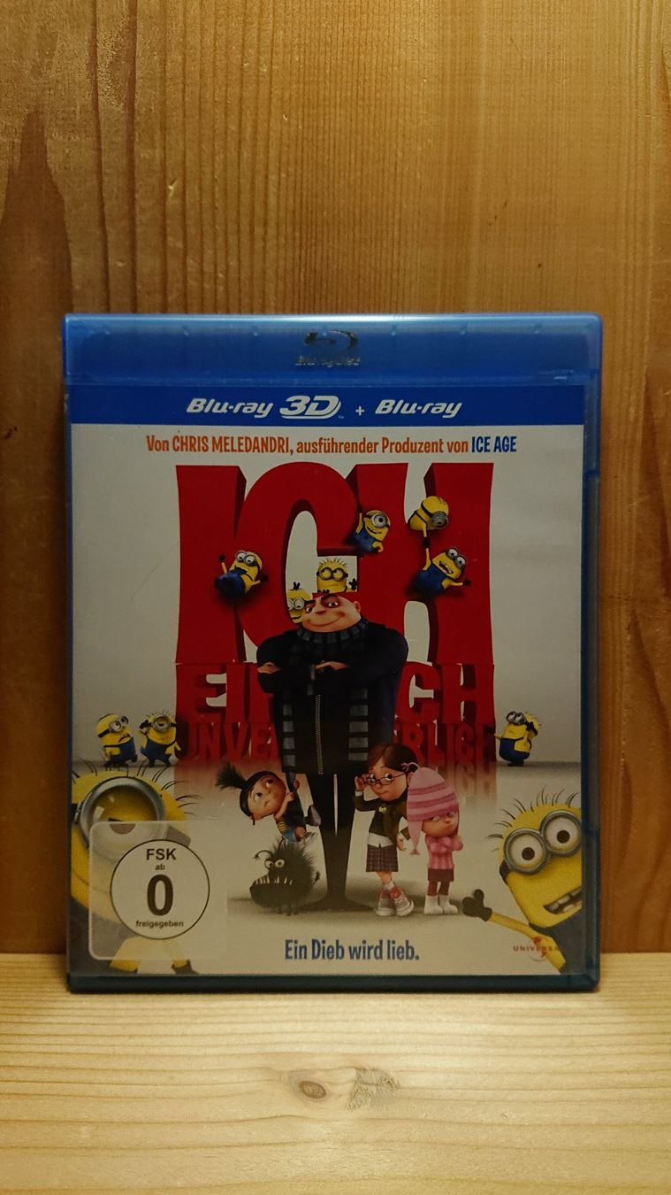 Tutti i DVDs: ICH EINFACH UNVERBESSERLICH in 3D und 2D Blu-Ray – Usato da Wilderswil venduto da Exebub