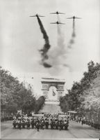 Paris, le 14 juillet, fête nationale, Luftwaffe, Flugzeig