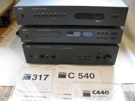 NAD HiFi Set 317 C540 C440 gebraucht mit Anleitungen