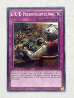 Yu-Gi-Oh! D/D/D-Personalabteilung – Selten! - wie neu
