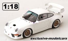 PORSCHE 911/993 GT2 Evo 1995 Grand Prix weiss 1:18 GT Spirit