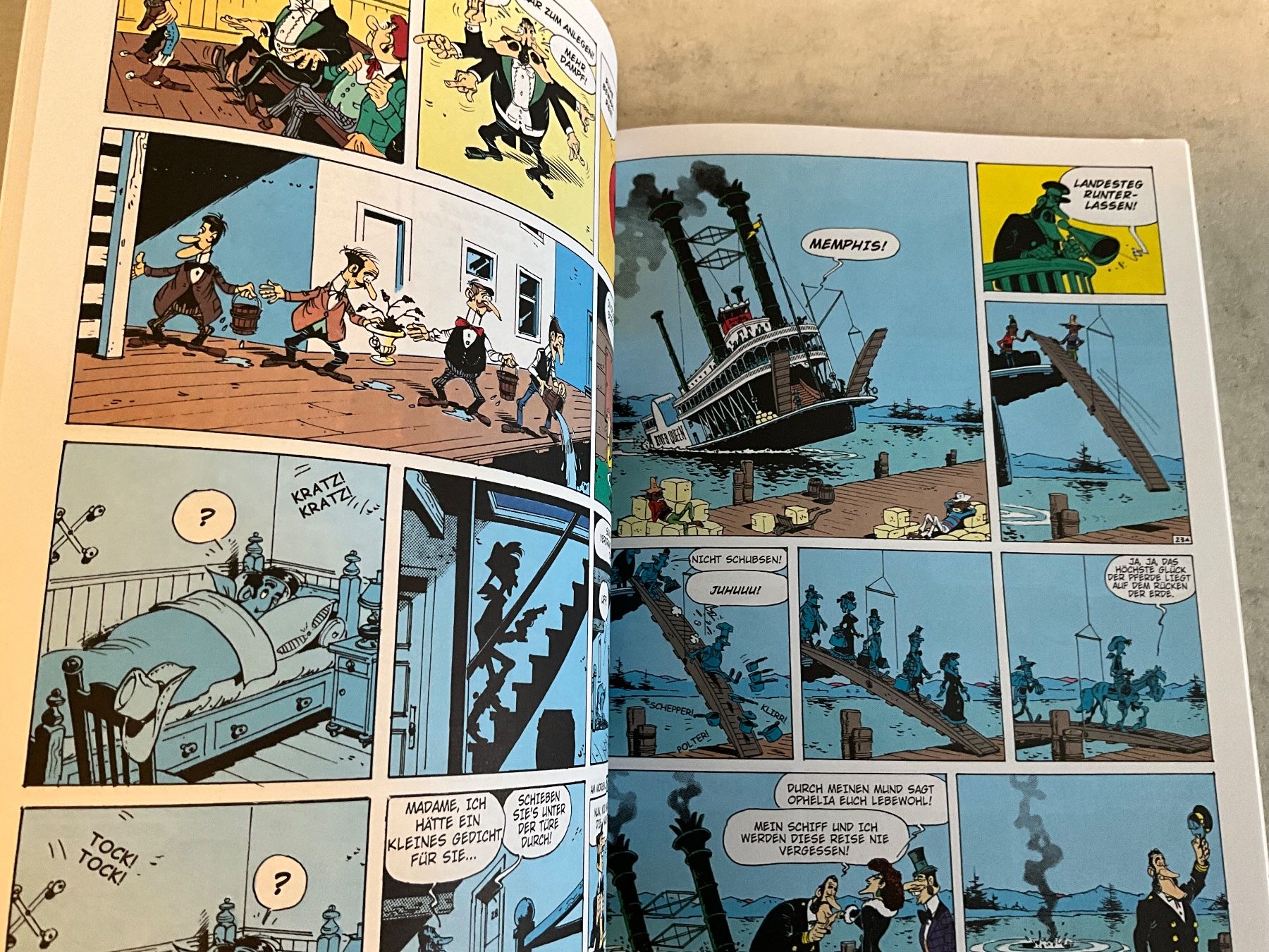 BD: Lucky Luke - Sarah Bernhardt Comic - Band 35 – D'occasion à Agriswil par Ueli03 2