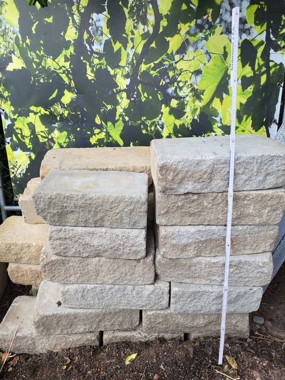 Mauersteine Beton Restposten Kaufen auf Ricardo