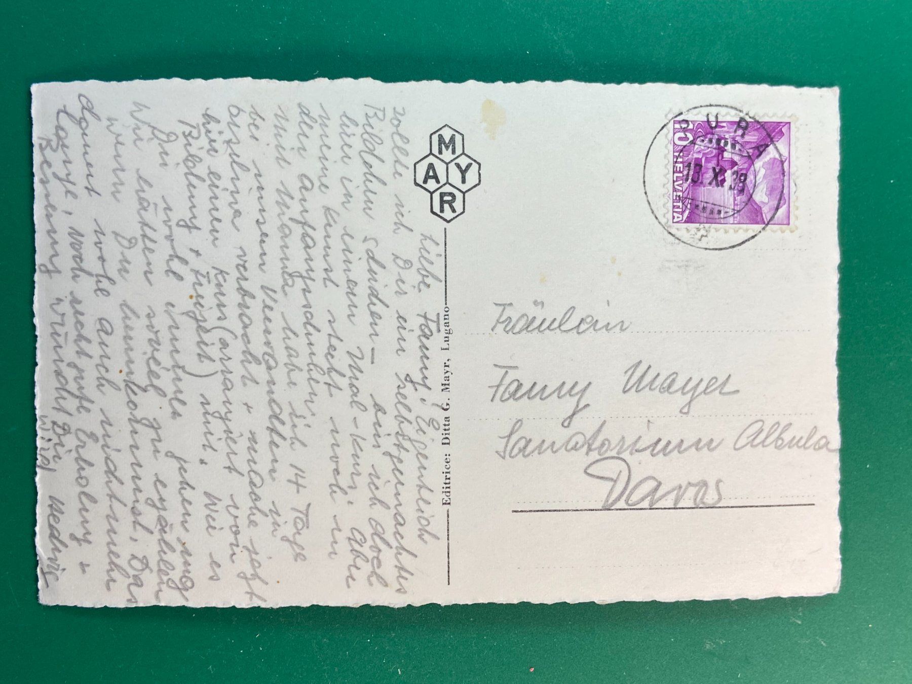 Ansichtskarten: Ponte-Tresa - Lago di Lugano – Gebraucht aus Steg VS von danwer74 1