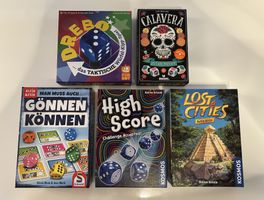 Spiele-Set für Würfelfans
