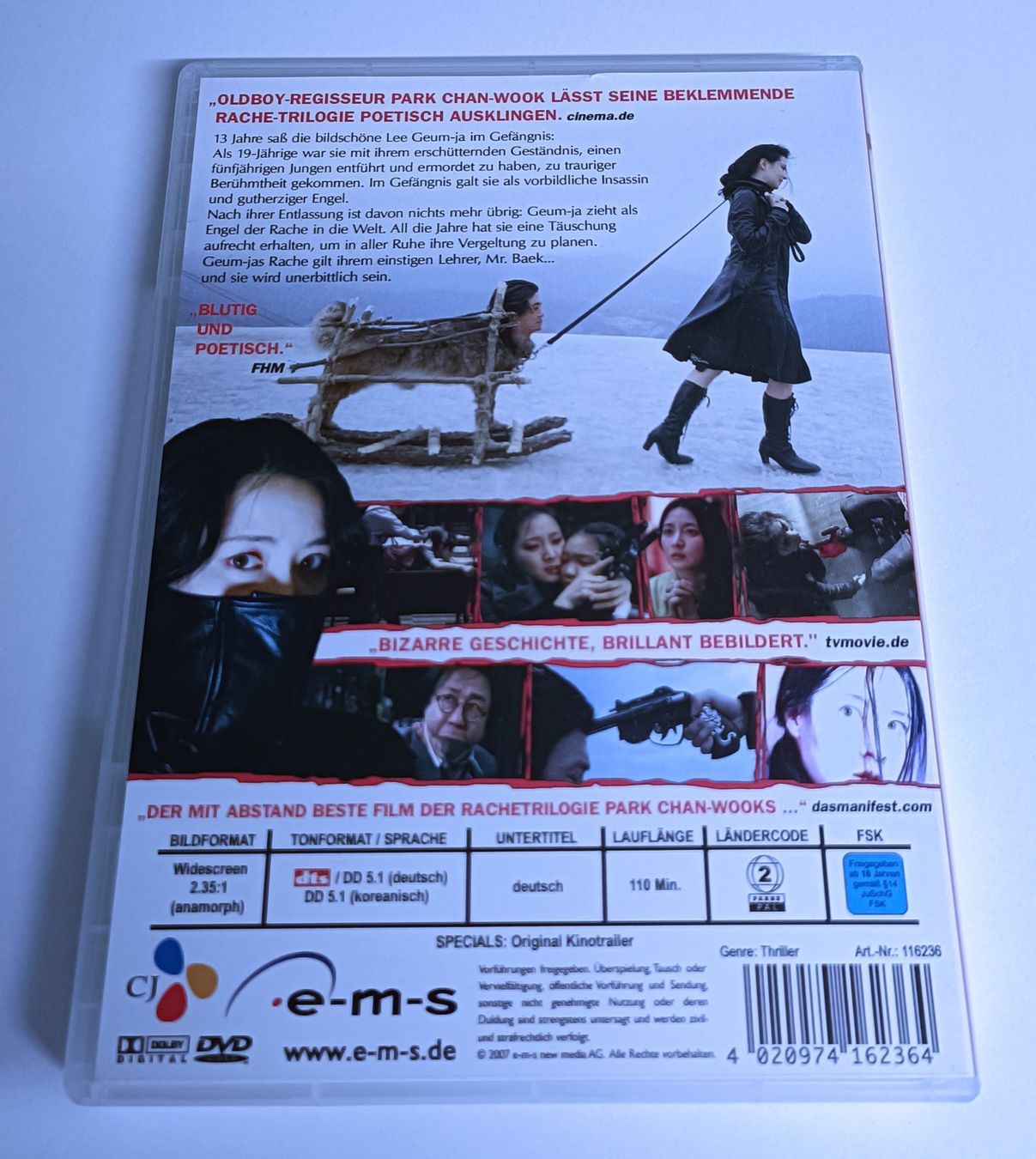 Tous les DVDs: Lady Vengeance – D'occasion à Köniz par Movieportal007 1